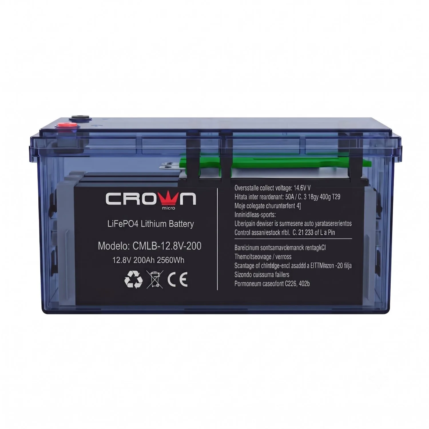 batería crown 200
